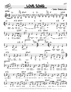 Love Song von Sara Bareilles (Download) 