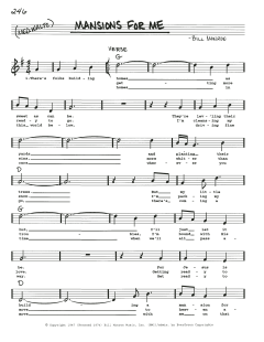 Mansions For Me (Download) 