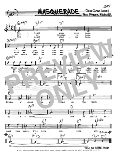 Masquerade von Paul Francis Webster (Download) 