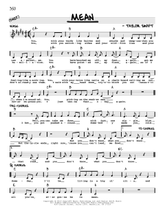 Mean von Taylor Swift (Download) 