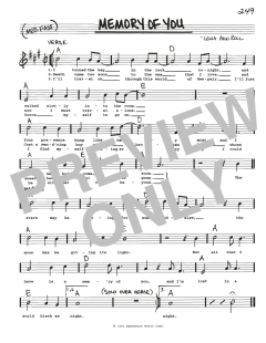 Memory Of You (Download) 