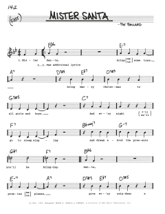 Mister Santa von Pat Ballard (Download) 