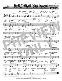 More Than You Know von William Rose (Download) 