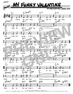 My Funny Valentine von Richard Rodgers (Download) 
