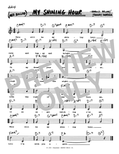 My Shining Hour von Harold Arlen (Download) 