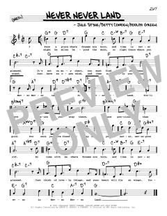 Never Never Land von Betty Comden (Download) 