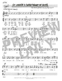 No Longer A Sweetheart Of Mine von Don Reno (Download) 