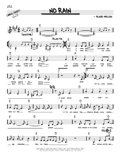 No Rain von Blind Melon (Download) 