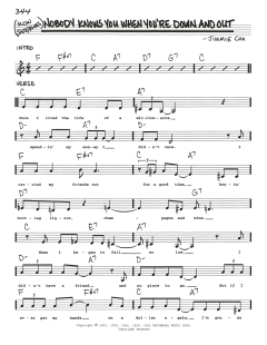 Nobody Knows You When You're Down And Out von Eric Clapton (Download) 