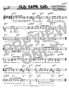 Old Cape Cod von Patti Page (Download) 