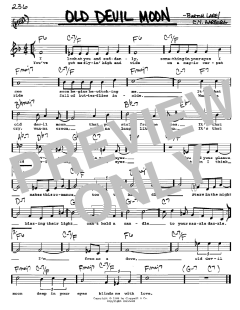Old Devil Moon von Burton Lane (Download) 