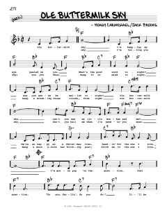 Ole Buttermilk Sky von Hoagy Carmichael (Download) 