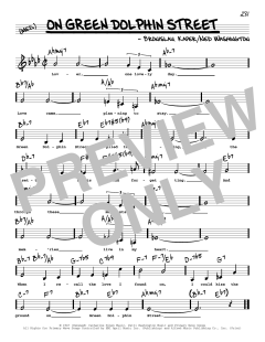 On Green Dolphin Street von Ned Washington (Download) 