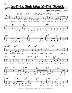 On The Other Side Of The Tracks von Cy Coleman (Download) 