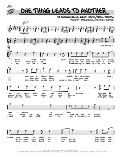 One Thing Leads To Another von Cy Curnin (Download) 