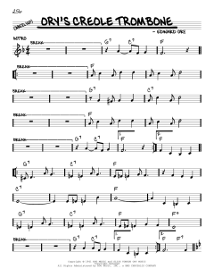 Ory's Creole Trombone von Edward Ory (Download) 