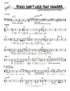 Rikki Don't Lose That Number von Steely Dan (Download) 