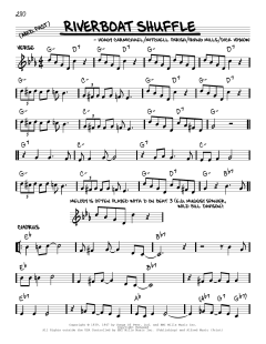 Riverboat Shuffle von Bix Beiderbecke (Download) 