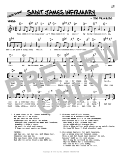 Saint James Infirmary von Joe Primrose (Download) 