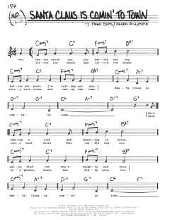 Santa Claus Is Comin' To Town von Fred Coots (Download) 