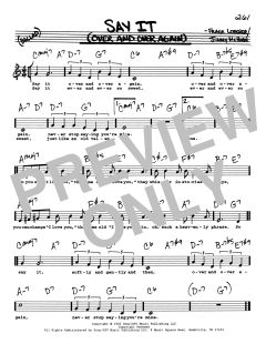 Say It von Jimmy McHugh (Download) 