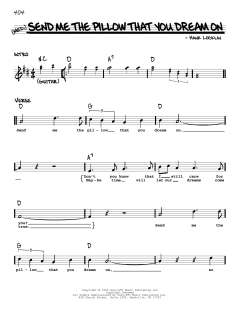 Send Me The Pillow You Dream On von Dean Martin (Download) 