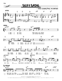 Sexy Sadie [Jazz version] von The Beatles (Download) 