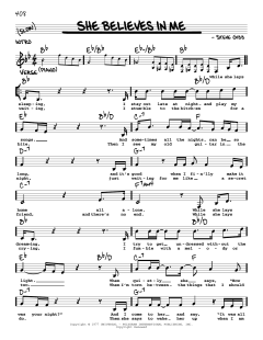 She Believes In Me von Kenny Rogers (Download) 