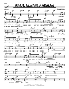 She's Always A Woman von Billy Joel (Download) 