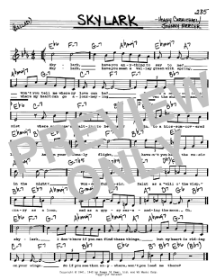 Skylark von Johnny Mercer (Download) 