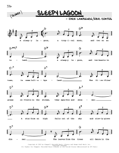 Sleepy Lagoon von Jack Lawrence (Download) 