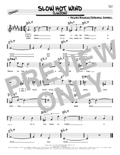 Slow Hot Wind von Henry Mancini (Download) 