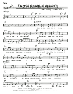 Smokey Mountain Memories von Earl Conley (Download) 