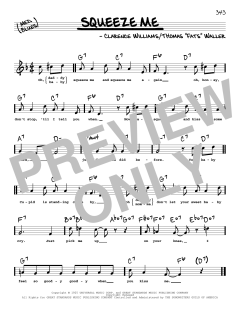 Squeeze Me von Clarence Williams (Download) 