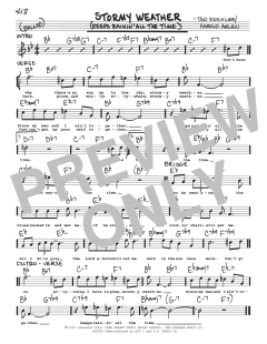 Stormy Weather von Ted Koehler (Download) 