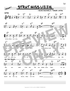 Strut Miss Lizzie von Henry Creamer (Download) 