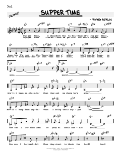 Supper Time von Irving Berlin (Download) 