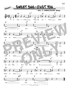 Sweet Sue-Just You von Victor Young (Download) 
