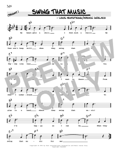 Swing That Music von Louis Armstrong (Download) 