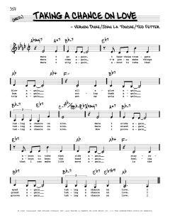 Taking A Chance On Love von Ted Fetter (Download) 