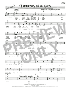 Teardrops In My Eyes von Harley Allen (Download) 