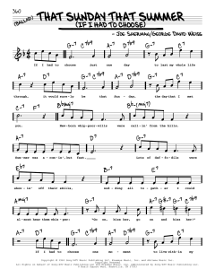 That Sunday That Summer von Joe Sherman (Download) 