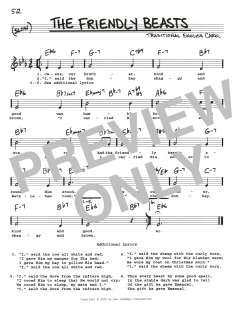 The Friendly Beasts (Download) 