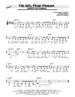 The Girl From Ipanema von Norman Gimbel (Download) 