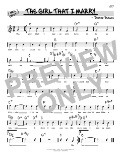 The Girl That I Marry (Download) 