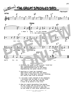 The Great Speckled Bird von Roy Acuff (Download) 