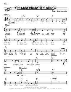 The Last Cheater's Waltz von Sonny Throckmorton (Download) 