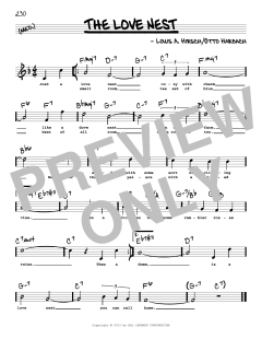The Love Nest von Otto Harbach (Download) 