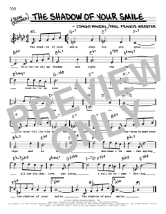 The Shadow Of Your Smile von Johnny Mandel (Download) 