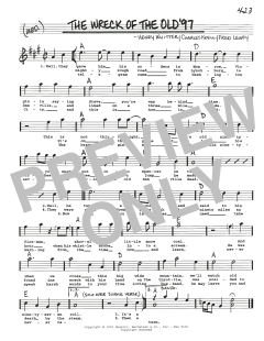 The Wreck Of The Old '97 von Charles Noell (Download) 